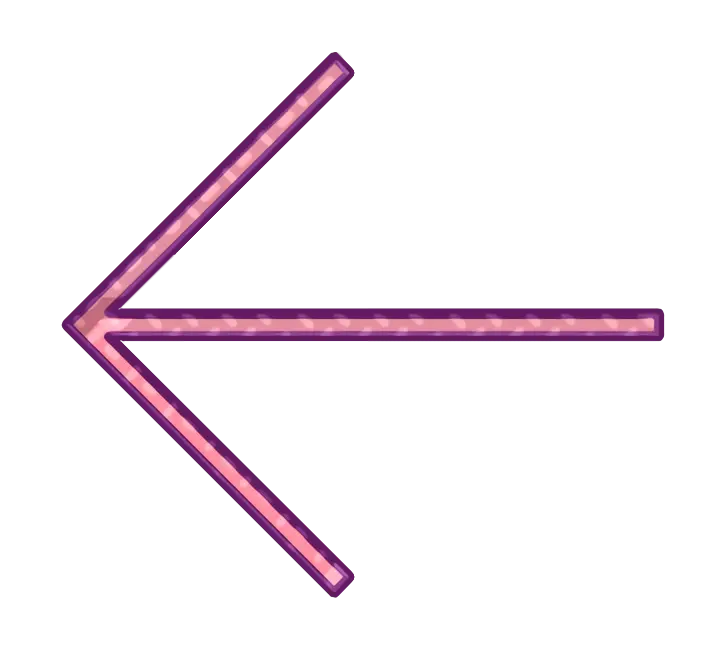 Left Direction Pink Arrow