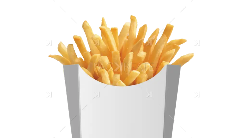 French Fries in a White Container