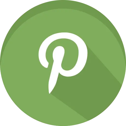 Green Pinterest Logo Icon