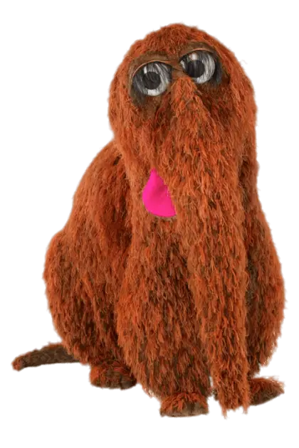 Furry Cartoon Character