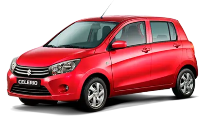 Red Suzuki Celerio Hatchback