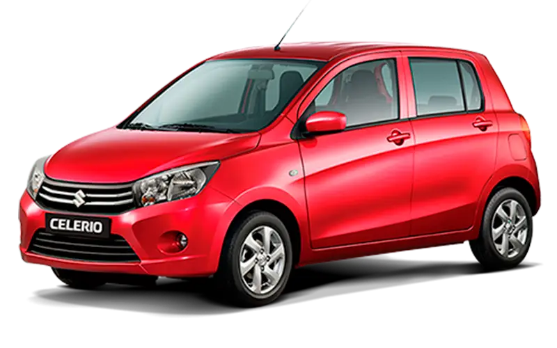 Red Suzuki Celerio Hatchback