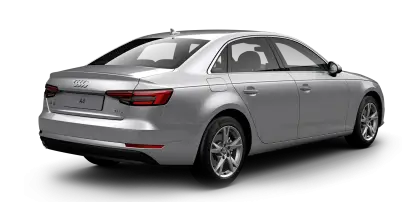 Silver Sedan Car with Sleek Design