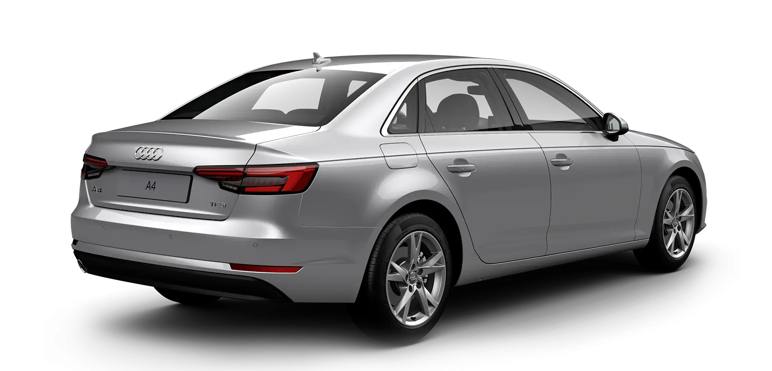Silver Sedan Car with Sleek Design
