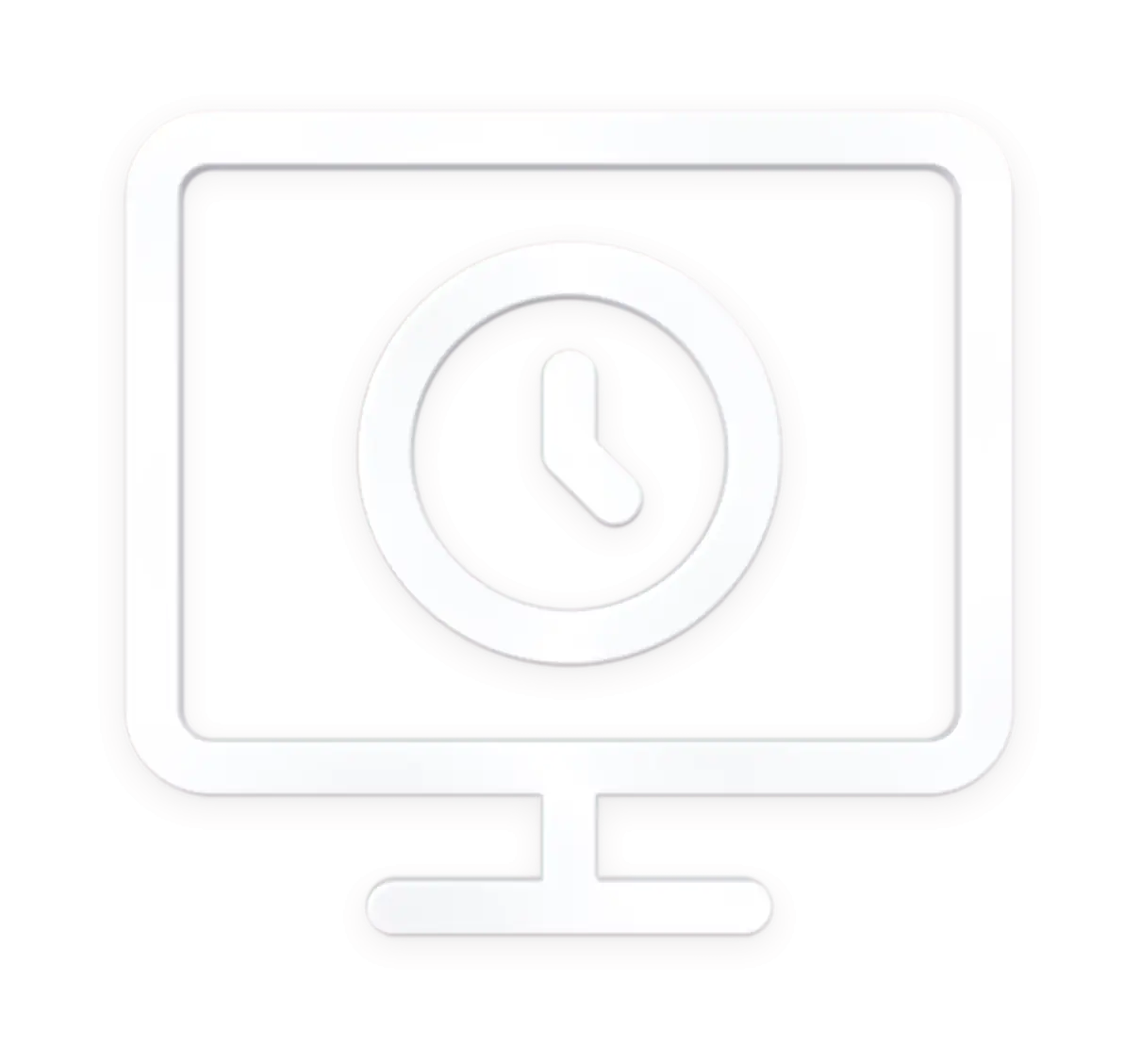 Digital Clock on Screen