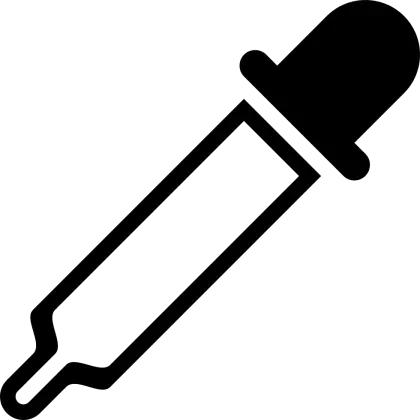 Black Dropper Icon
