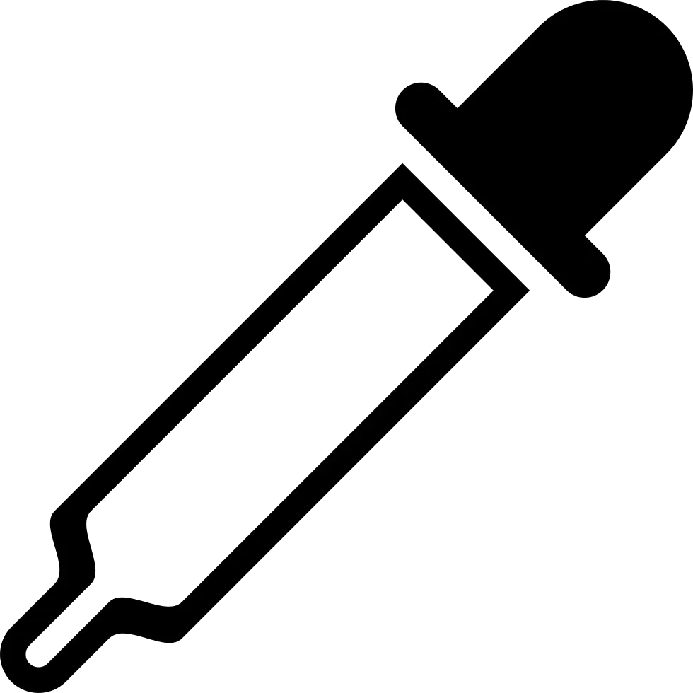 Black Dropper Icon