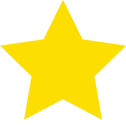 Yellow Five-Pointed Star Icon