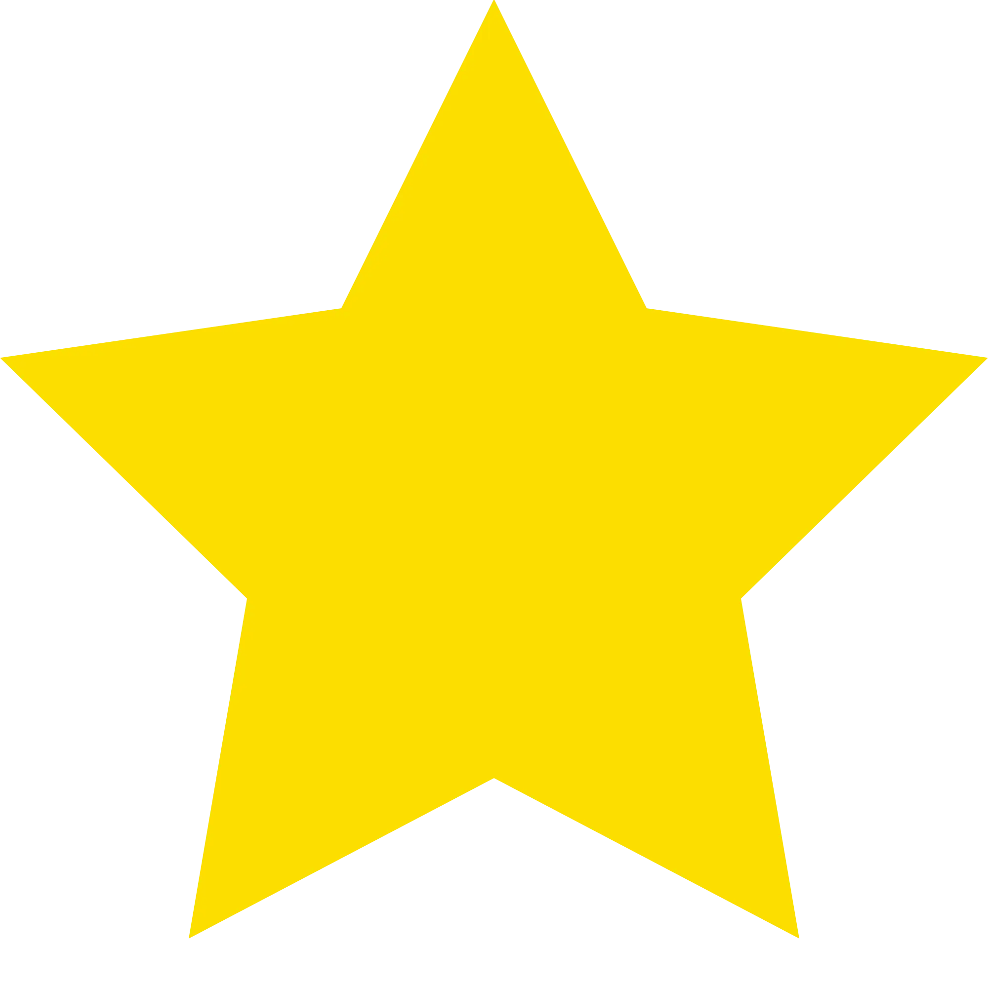 Yellow Five-Pointed Star Icon