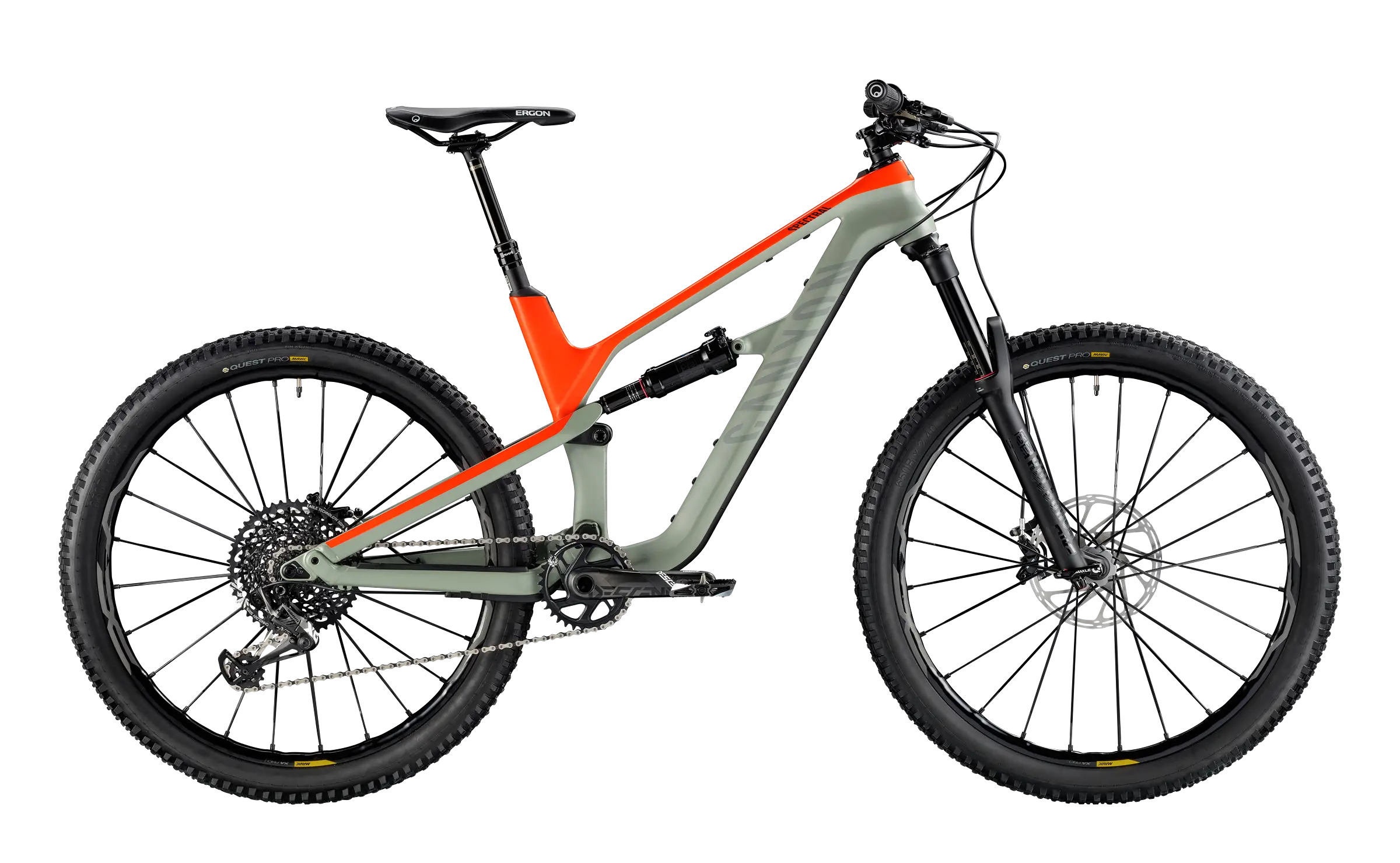 Modern Mountain Bike for Off-Road Adventures