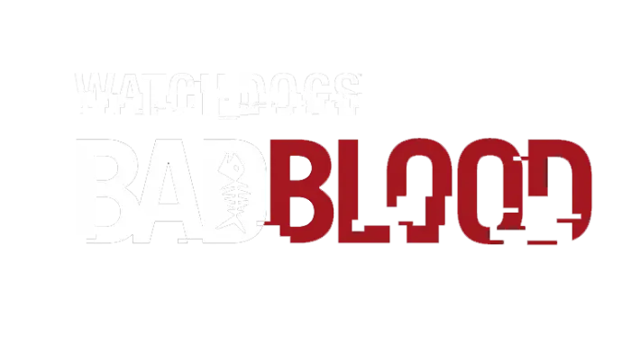 Bad Blood Text Logo