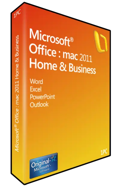 Microsoft Office Home &amp; Business 2011 Box