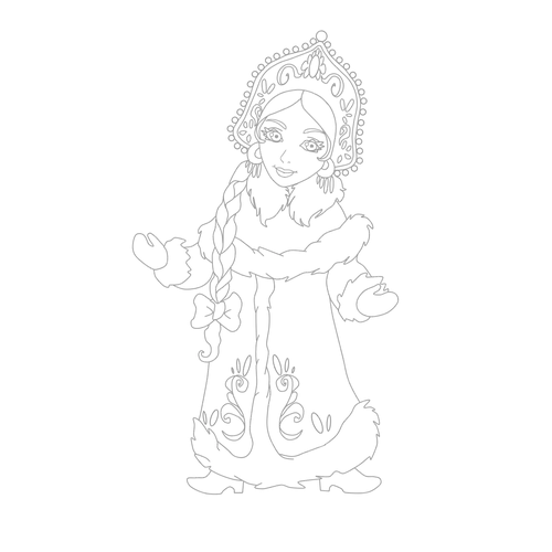Snow Maiden Character