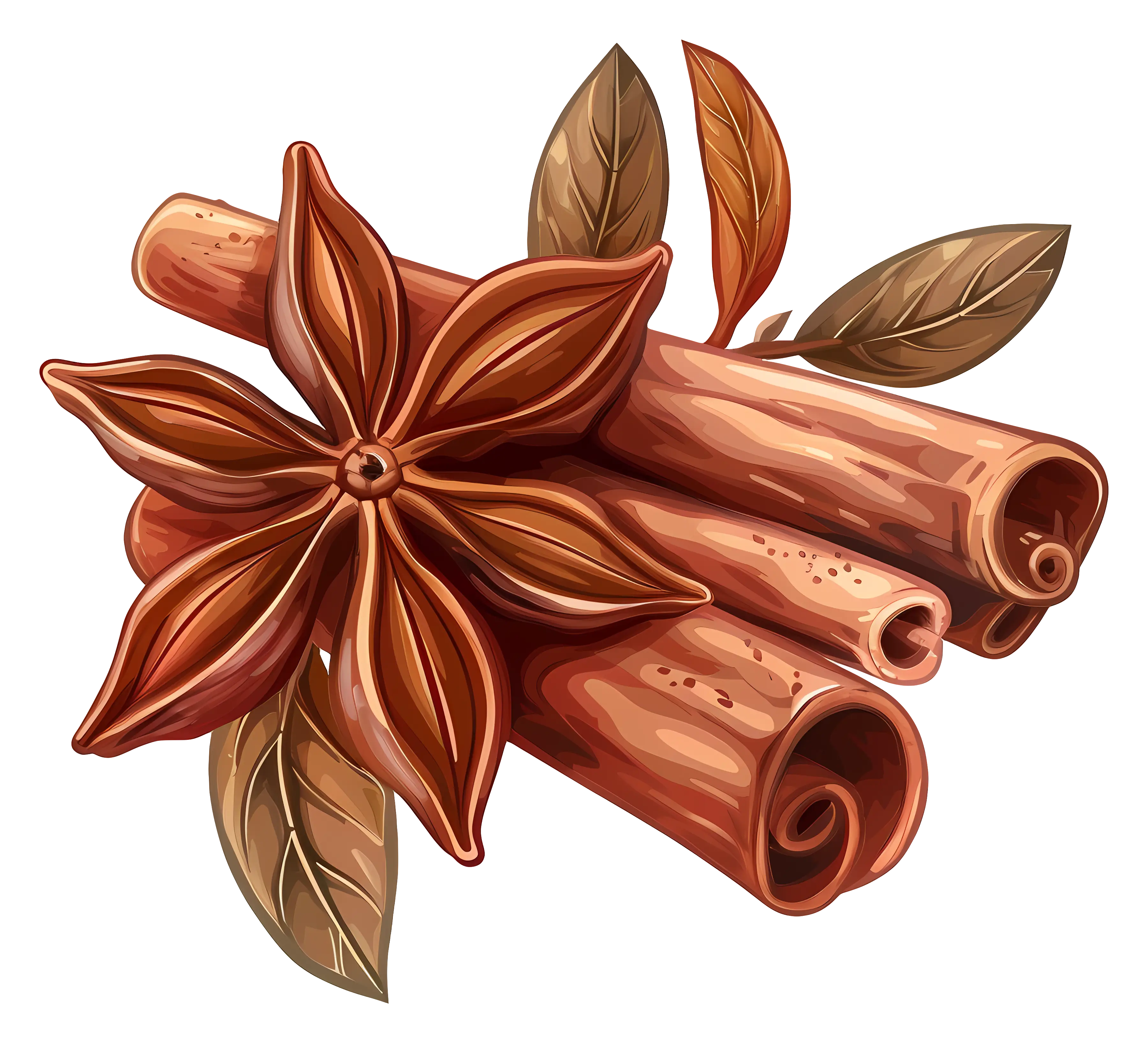 Aromatic Cinnamon Sticks with Star Anise