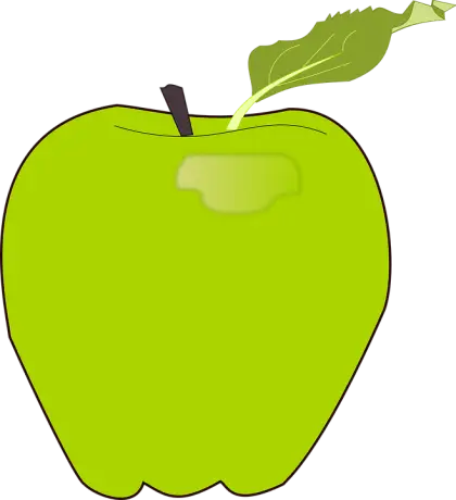 Illustration of Green Apple
