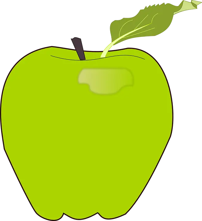 Illustration of Green Apple