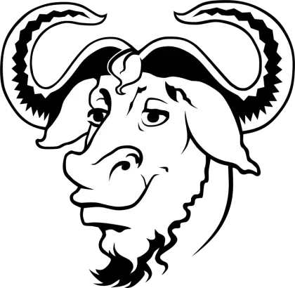 GNU Mascot Illustration for Free Software Representation