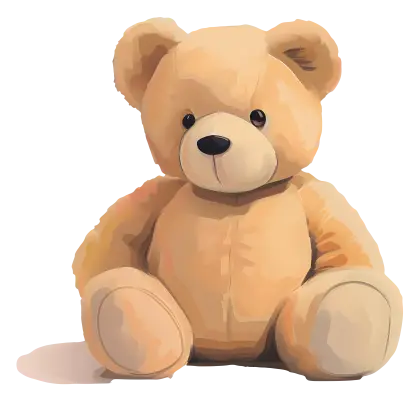 Adorable Brown Teddy Bear Toy