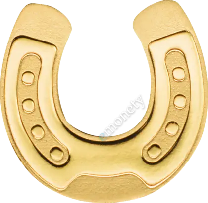 Golden Horseshoe Symbol for Luck