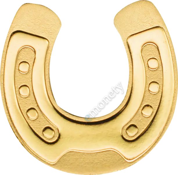Golden Horseshoe Symbol for Luck