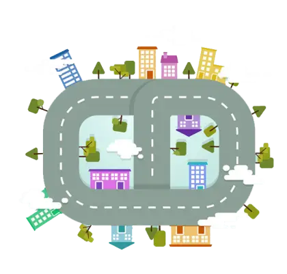 City Road Illustration