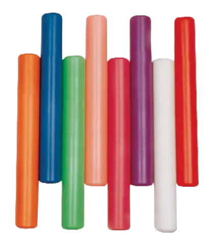 Set of Colorful Chalk Sticks for Writing and Drawing