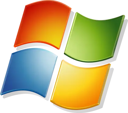 Windows Logo with Vibrant Color Panels