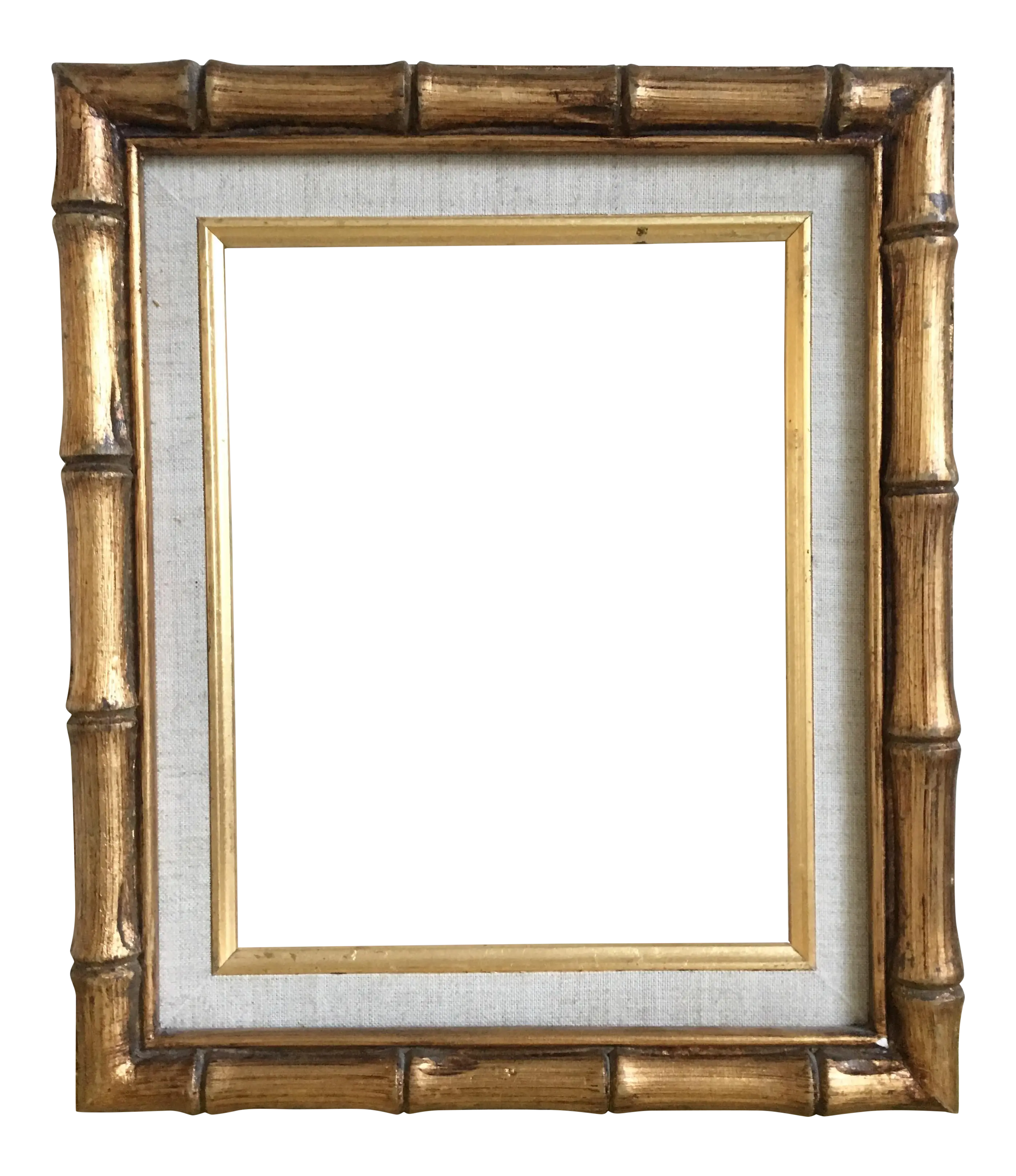 Gold Bamboo Design Picture Frame