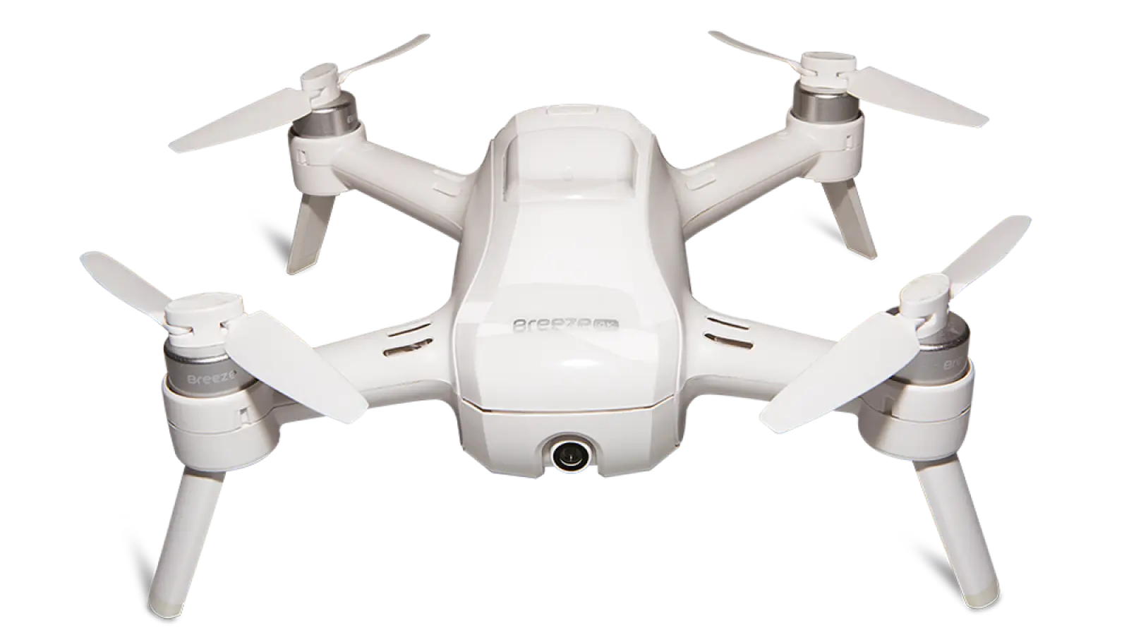 White Compact Drone for Aerial Photography