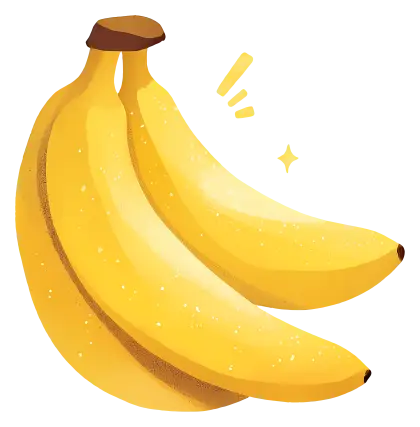 Yellow bananas