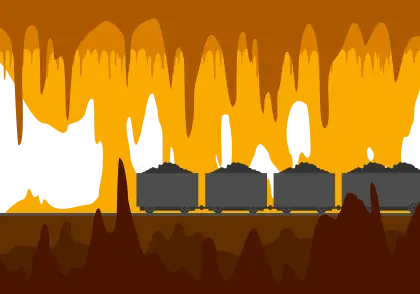 Underground Mine Train