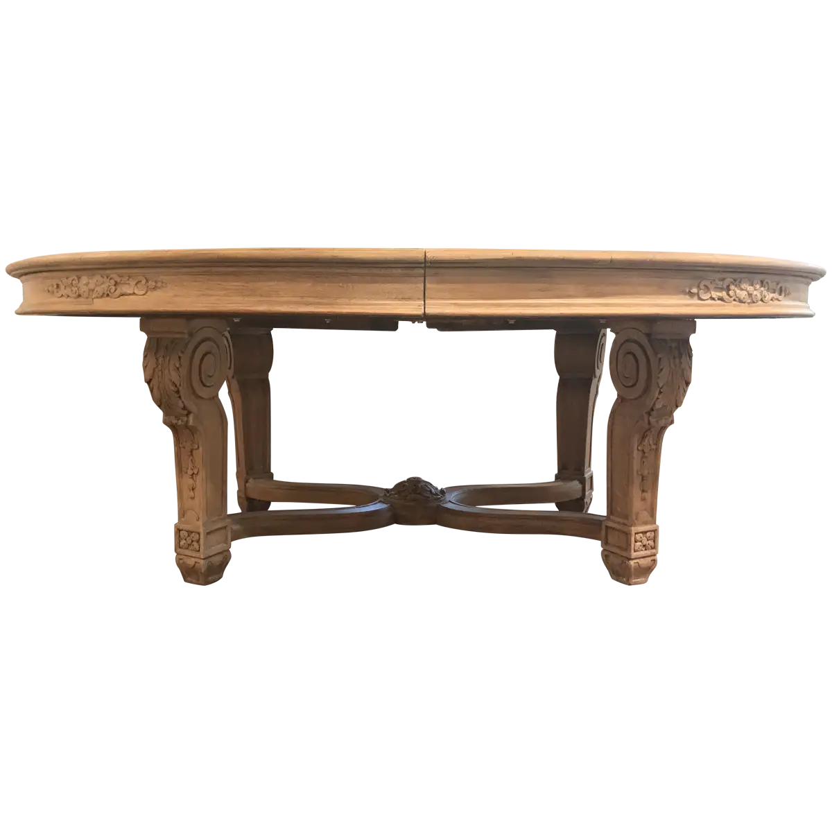 Classic Wooden Table with Ornate Design
