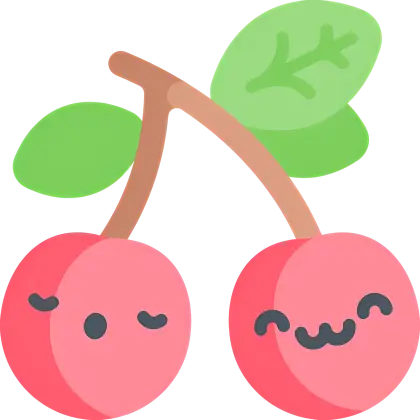 Cute Smiling Cherries