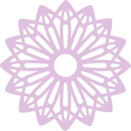 Purple Geometric Mandala