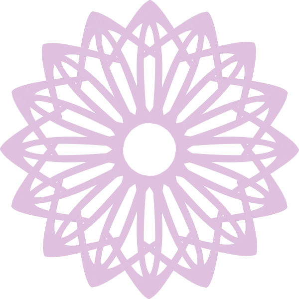 Purple Geometric Mandala