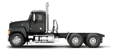 Black Cargo Transportation Truck