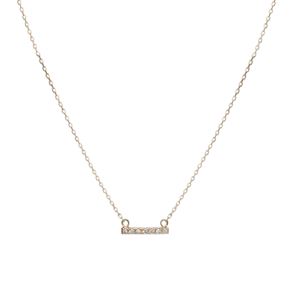 Minimalist Gold Bar Necklace for Elegant Fashion