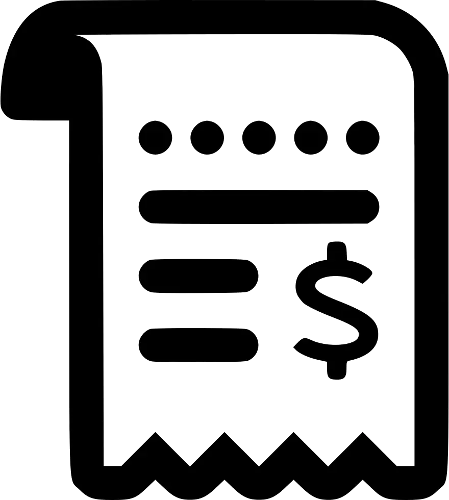 Receipt Icon