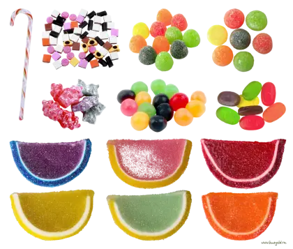 Assorted Colorful Candies