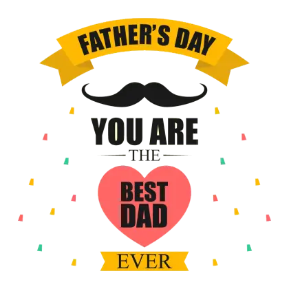 Father&#039;s Day Celebration Poster