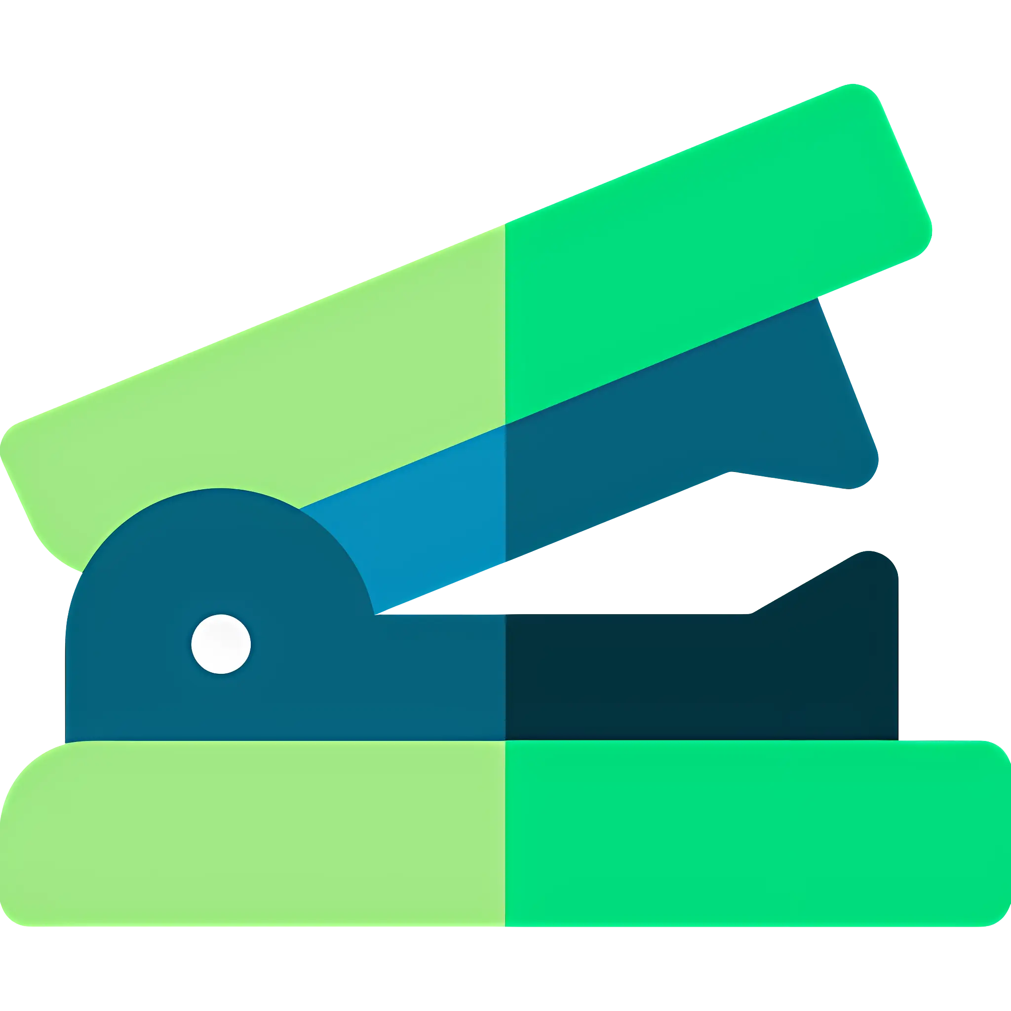 Green Stapler for Office Use