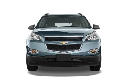 Blue Modern Car Front View