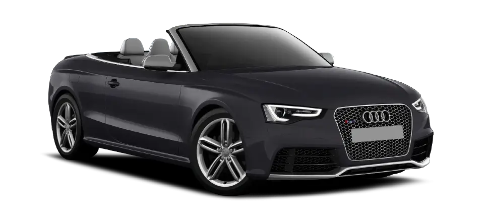 Black Convertible Luxury Car