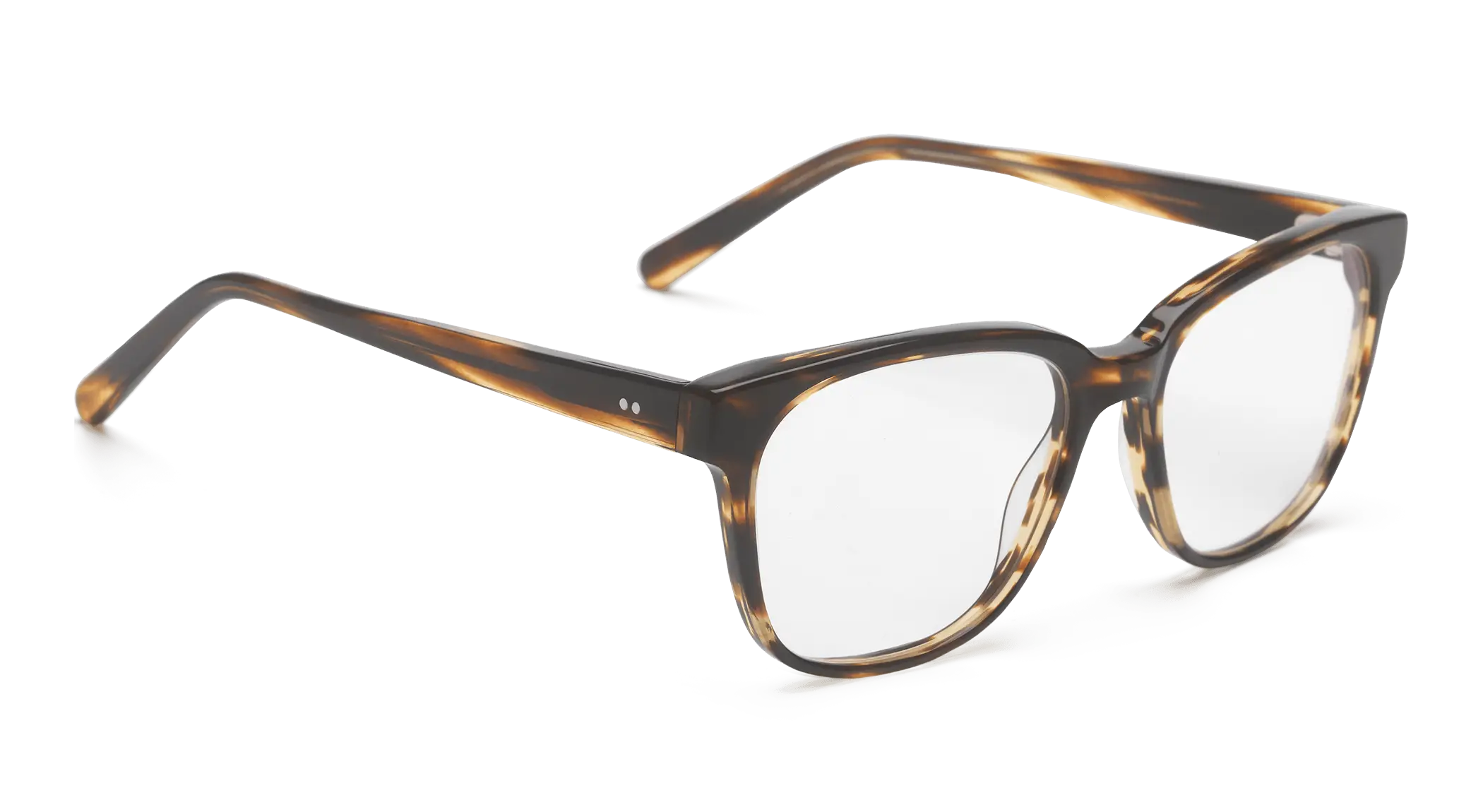 Tortoiseshell Eyeglasses with Clear Lenses