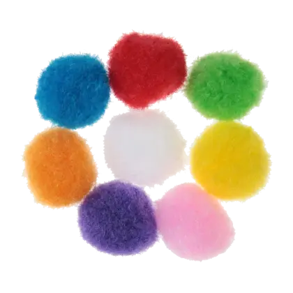 Colorful Fluffy Pom Poms