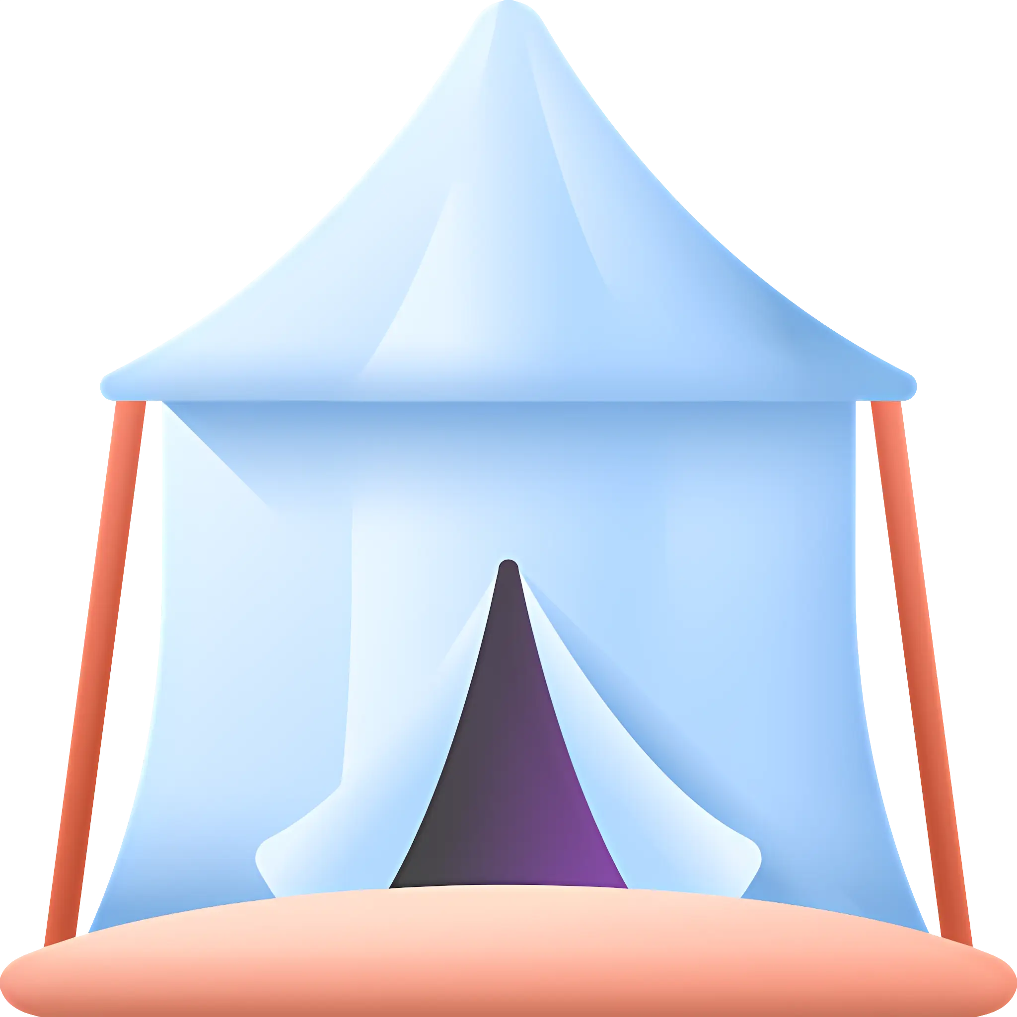Blue Camping Tent