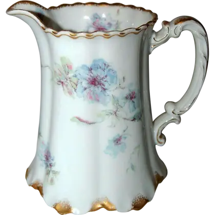 Vintage Floral Porcelain Jug