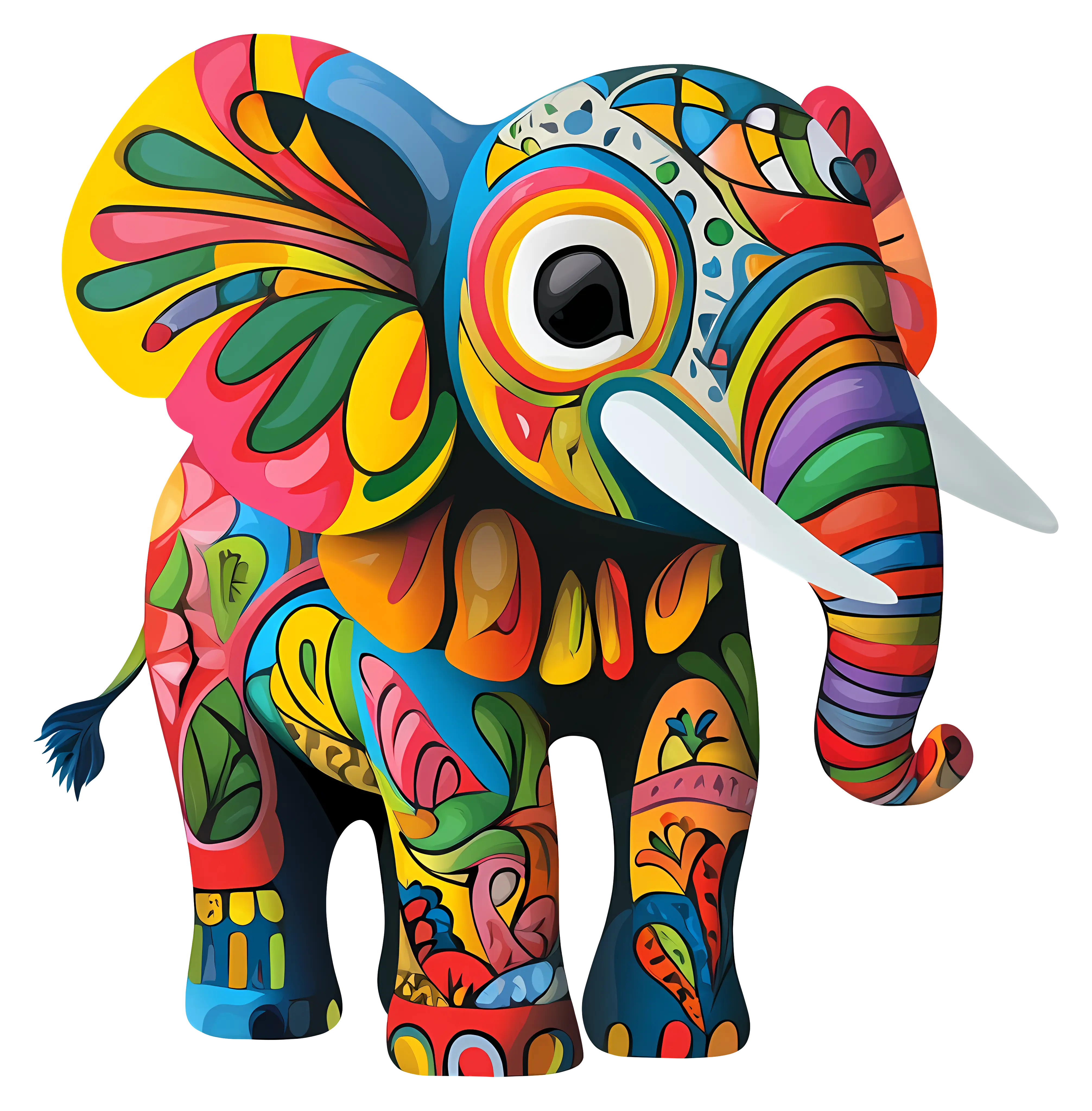 Colorful Elephant