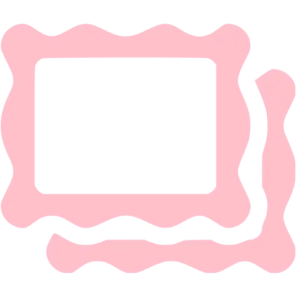 Pink Decorative Frame