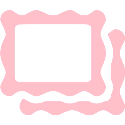 Pink Decorative Frame